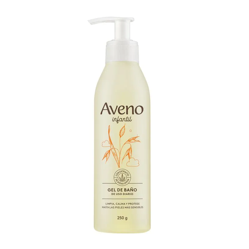 AVENO INFANTIL GEL DE BAÑO X250ML – Pañalera Belyan